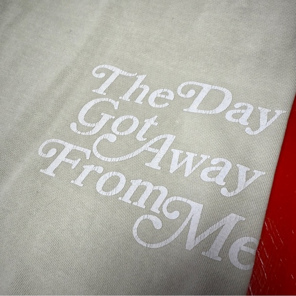 GIGGLY SQUAD PALE YELLOW WARM UPS TRACK PANTS I LET THE DAY GET AWAY FROM ME - Picture 6 of 7